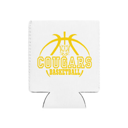 Elkhorn City Cougars Basketball 1 Can cooler - Image 2