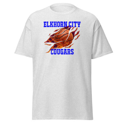 Elkhorn City Cougars Basketball 5 Unisex classic tee - Image 9