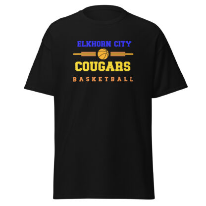 Elkhorn City Cougars Basketball 9 Unisex classic tee