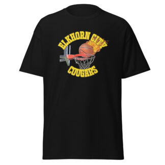 Elkhorn City Cougars Basketball 6 Unisex classic tee