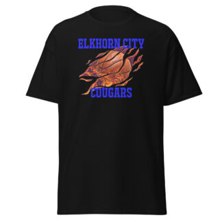 Elkhorn City Cougars Basketball 5 Unisex classic tee