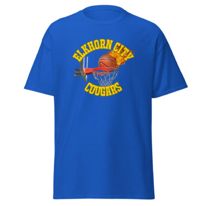 Elkhorn City Cougars Basketball 6 Unisex classic tee - Image 5