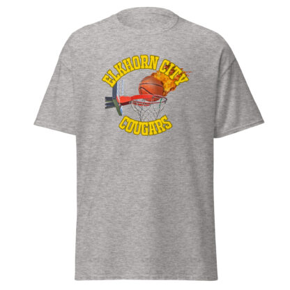 Elkhorn City Cougars Basketball 6 Unisex classic tee - Image 13