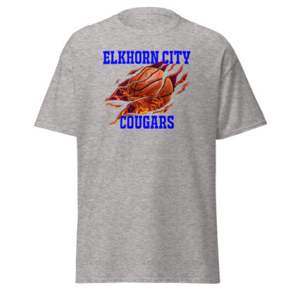 Elkhorn City Cougars Basketball 5 Unisex classic tee - Image 5