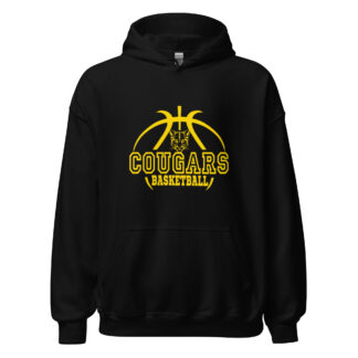 Elkhorn City Cougars Basketball 1 Unisex Hoodie