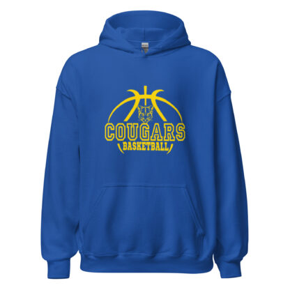 Elkhorn City Cougars Basketball 1 Unisex Hoodie - Image 5